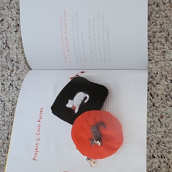 2012 Crafting with Cat Hair Paperback Book by Kaori Tsutaya Mint Condition - Picture 5 of 6